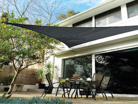 Coolaroo Commercial Vela triangular 6,5 x 6,5 x 6,5 m img 1