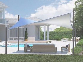 Coolaroo DualShade Vela rectangular 5 x 3 m img 1