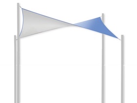 Coolaroo DualShade Vela rectangular 5 x 3 m img 5
