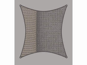 Coolaroo DualShade Vela cuadrada 5,4 x 5,4 m img 9