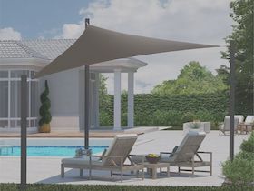 Coolaroo DualShade Vela triangular 5 x 5 x 5 m img 2