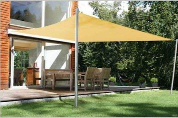 CEVERSQ360: Vela de sombra cuadrada 'Coolaroo Everyday' 3,6 m