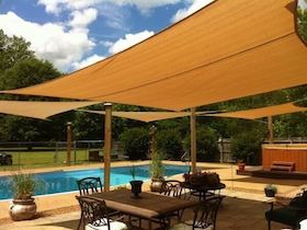 Coolaroo Premium Vela cuadrada 3,6 x 3,6 m img 1