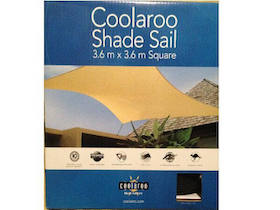 Coolaroo Premium Vela cuadrada 3,6 x 3,6 m img 9