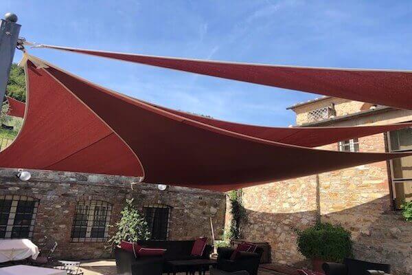 CPREMSQ540: Vela de sombra cuadrada 'Coolaroo Premium' 5,4 m