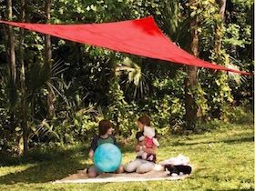 CRTHTR300 - Vela de sombra triangular portátil Coolaroo 3 m